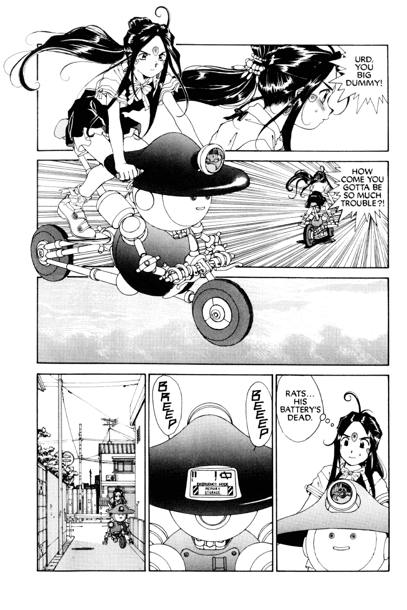 Ah! My Goddess Chapter 61 page 22 - Chapter 61: Evil Spirits: 200 Proof (Cleaned)