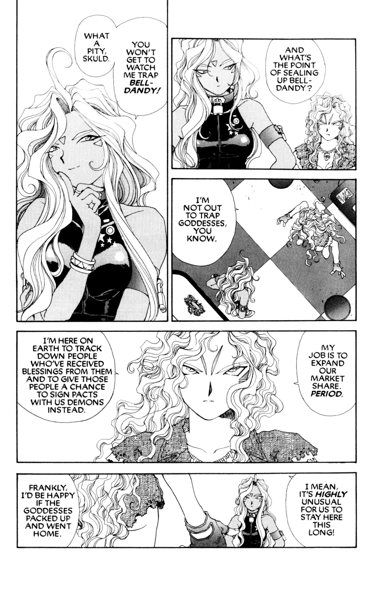 Ah! My Goddess Chapter 62 page 4 - Chapter 62: Skuld Strikes Back! (Cleaned)