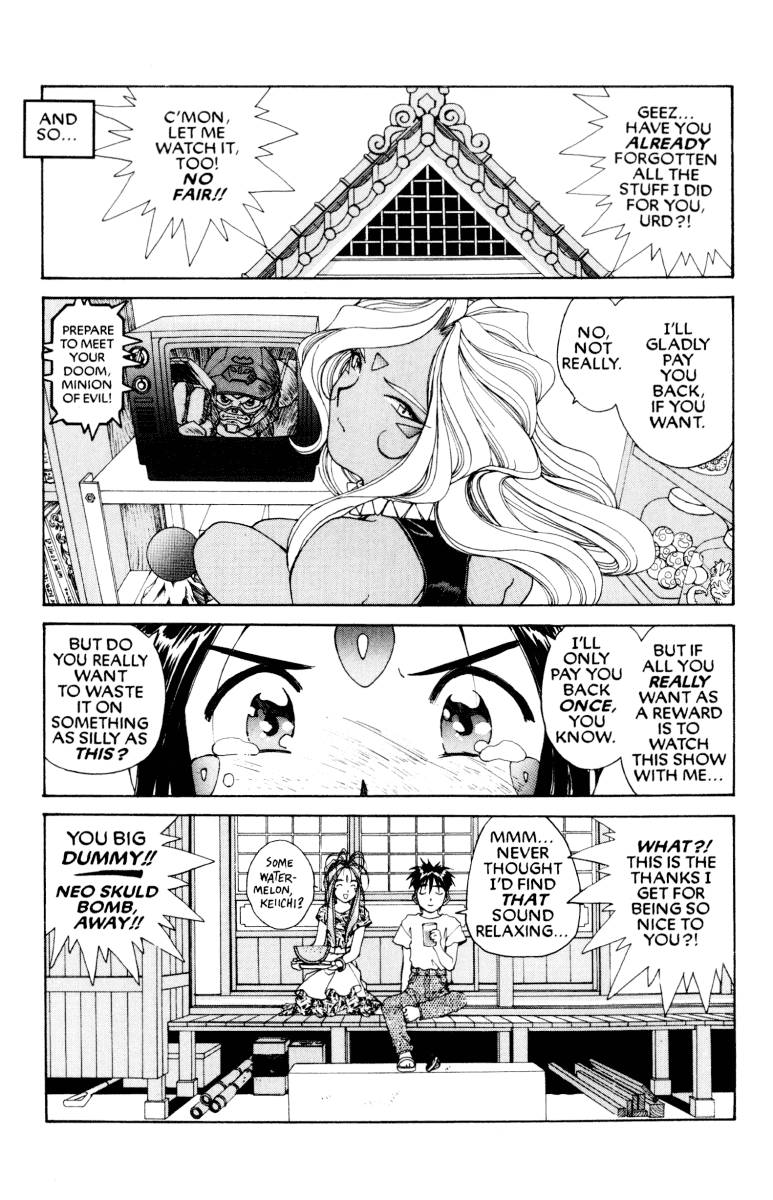Ah! My Goddess Chapter 64 page 28 - Chapter 64: Shadow & Light (Cleaned)