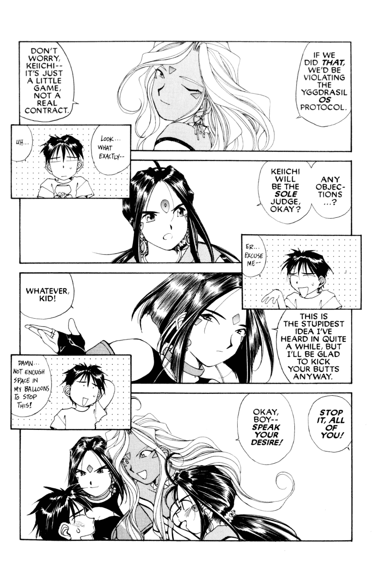 Ah! My Goddess Chapter 67 page 11 - Chapter 67: I'll Do Anything For You