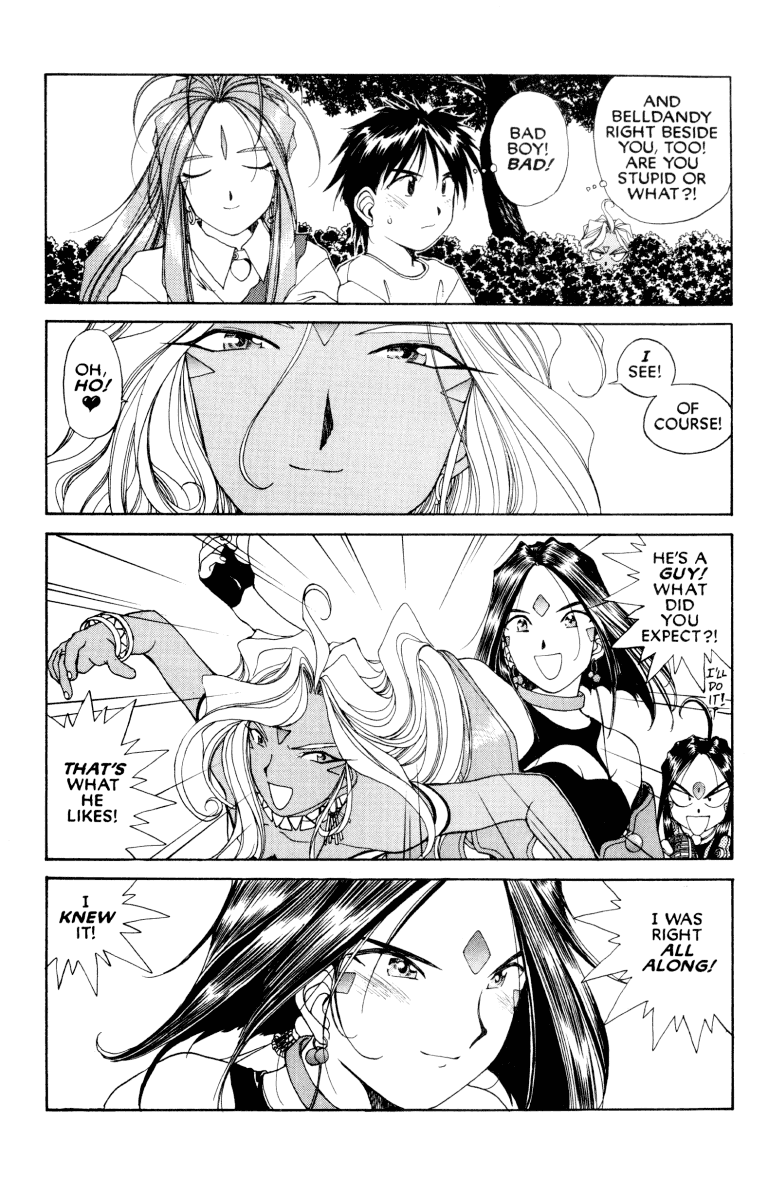 Ah! My Goddess Chapter 67 page 28 - Chapter 67: I'll Do Anything For You