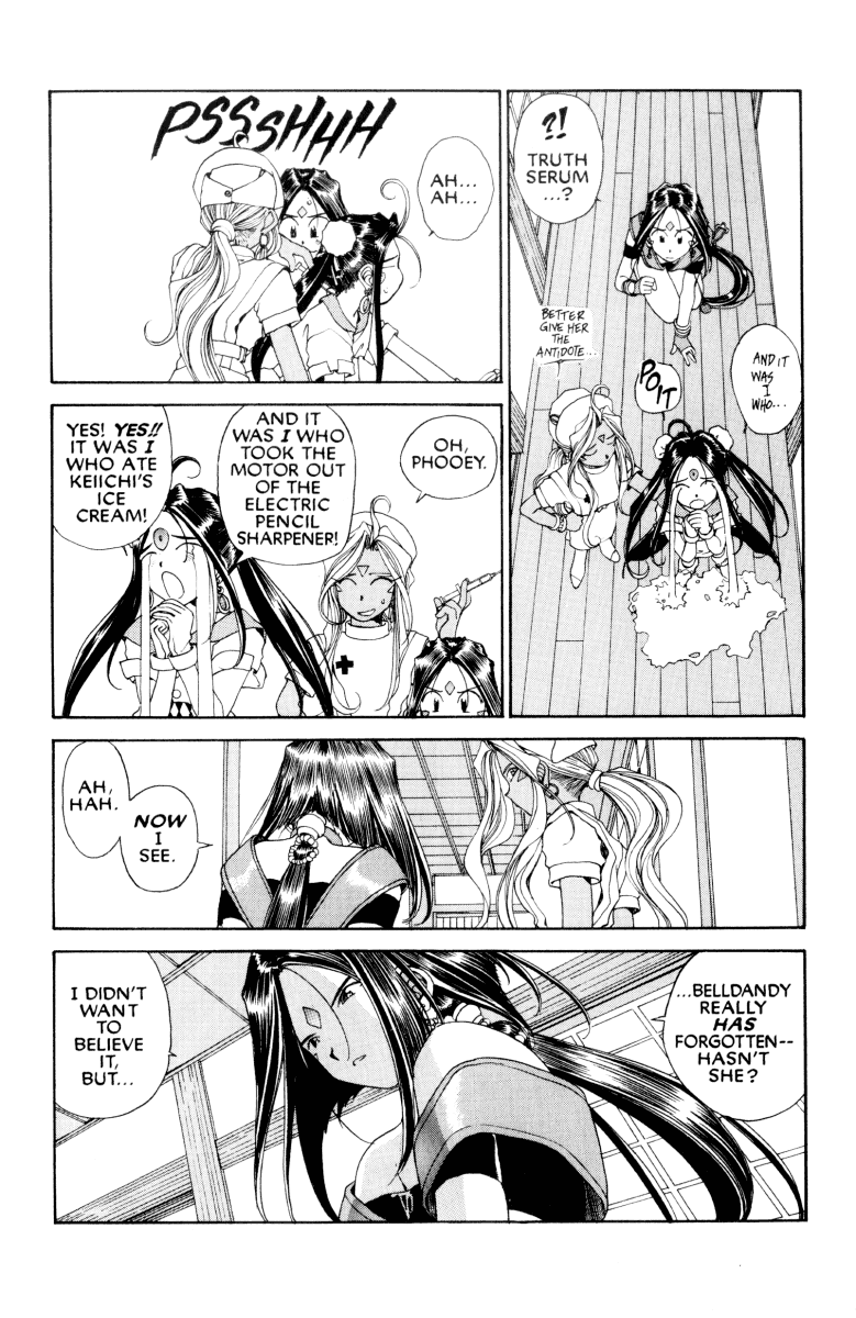 Ah! My Goddess Chapter 71 page 14 - Chapter 71: A Goddess Never Forgets
