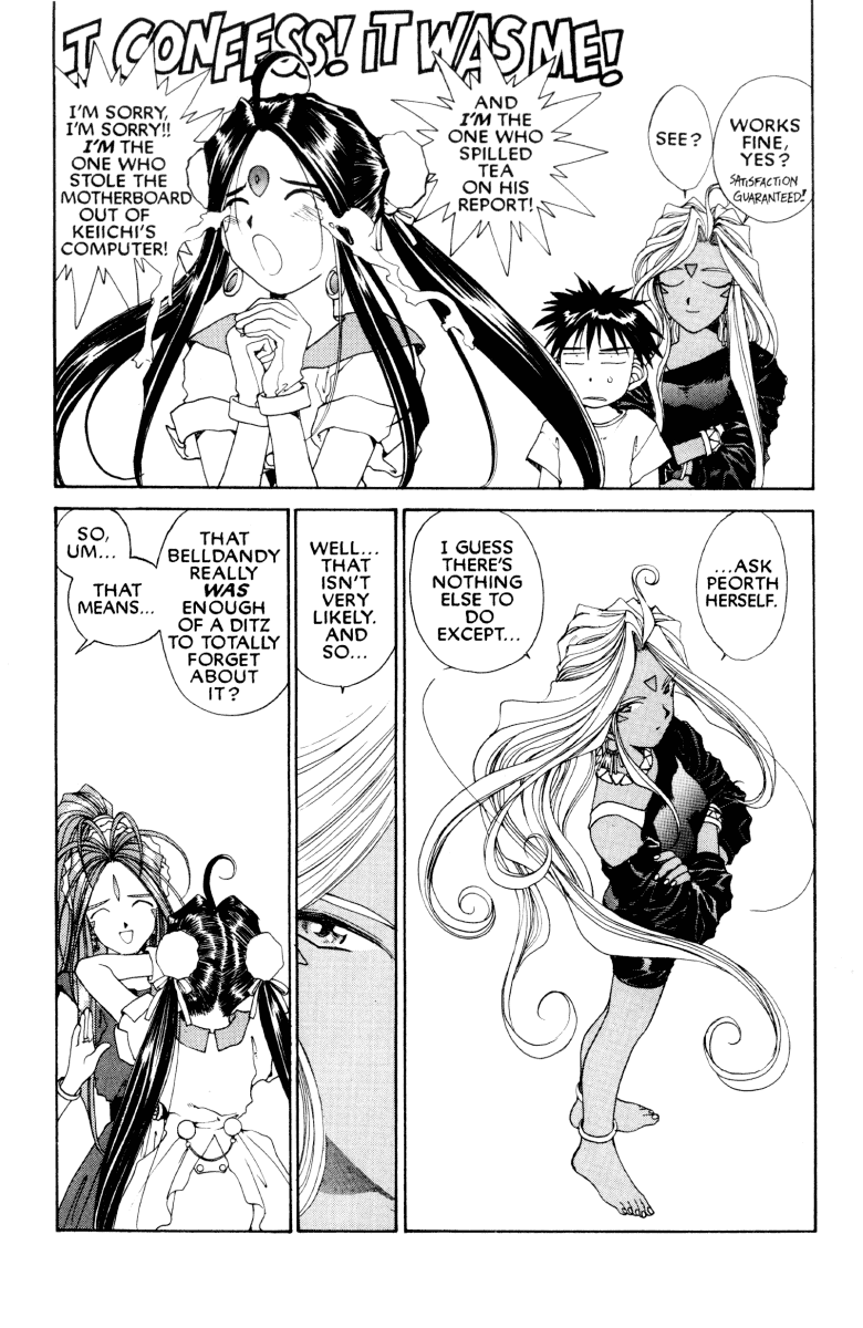 Ah! My Goddess Chapter 71 page 9 - Chapter 71: A Goddess Never Forgets