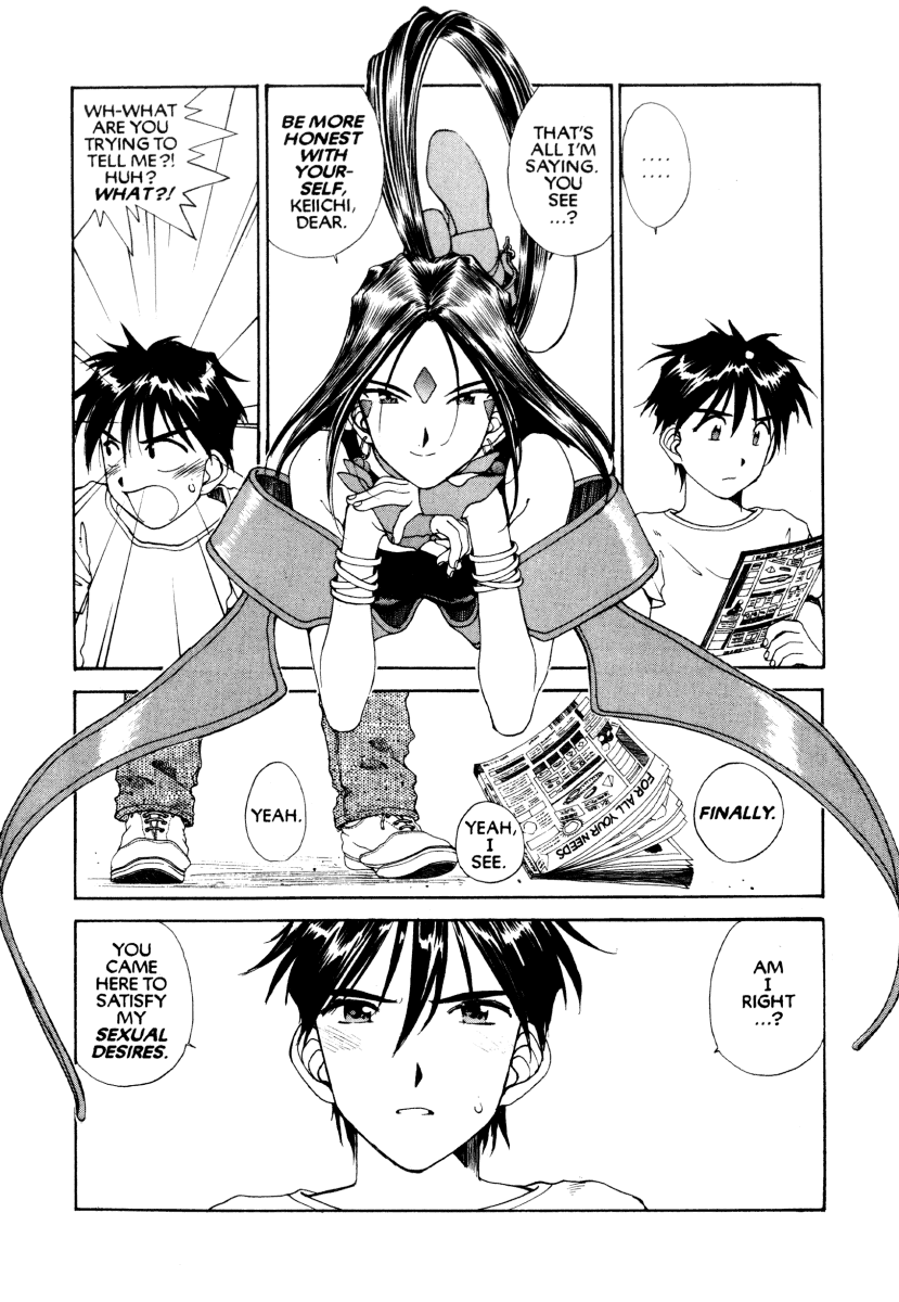 Ah! My Goddess Chapter 72 page 9 - Chapter 72: Men Are From Earth, Goddesses Are From Yggdrasil