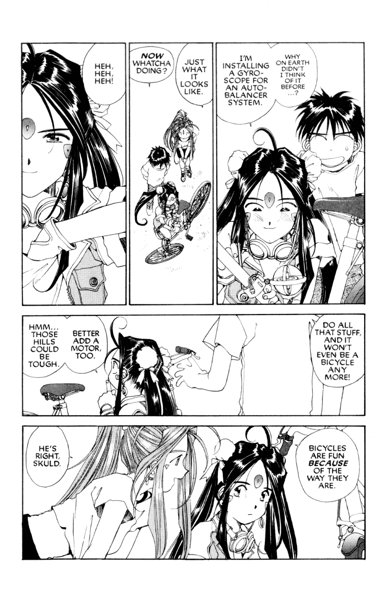 Ah! My Goddess Chapter 73 page 14 - Chapter 73: Childhood's End(Part 1) (Cleaned)