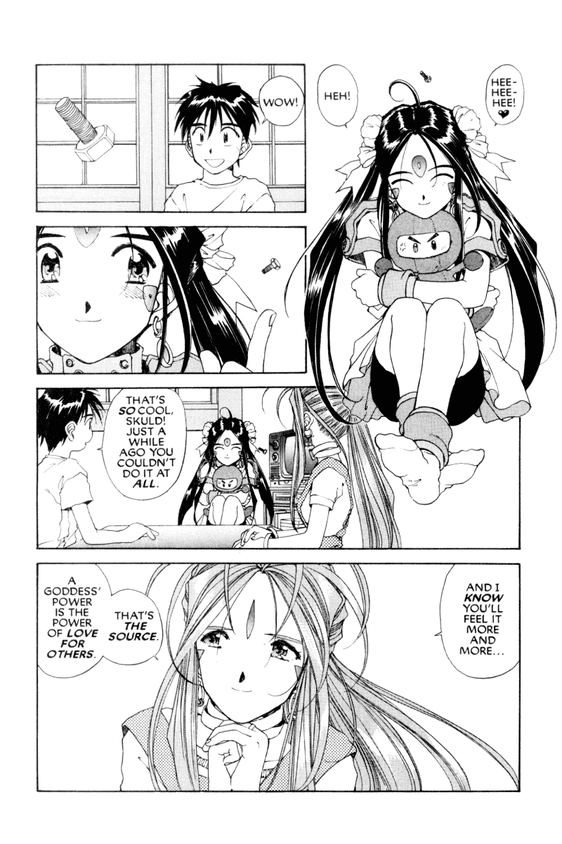 Ah! My Goddess Chapter 74 page 12 - Chapter 74: Childhood's End(Part 2) (Cleaned)