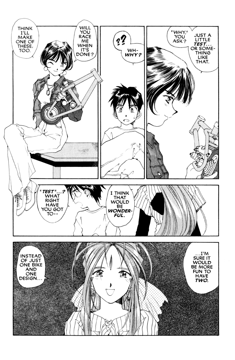 Ah! My Goddess Chapter 76 page 9 - Chapter 76: Hail to the Chief #1 (Cleaned)