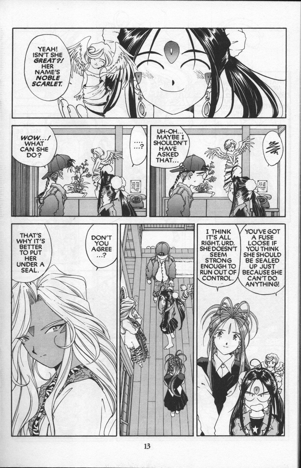 Ah! My Goddess Chapter 79 page 14 - Chapter 79: Pretty in Scarlet