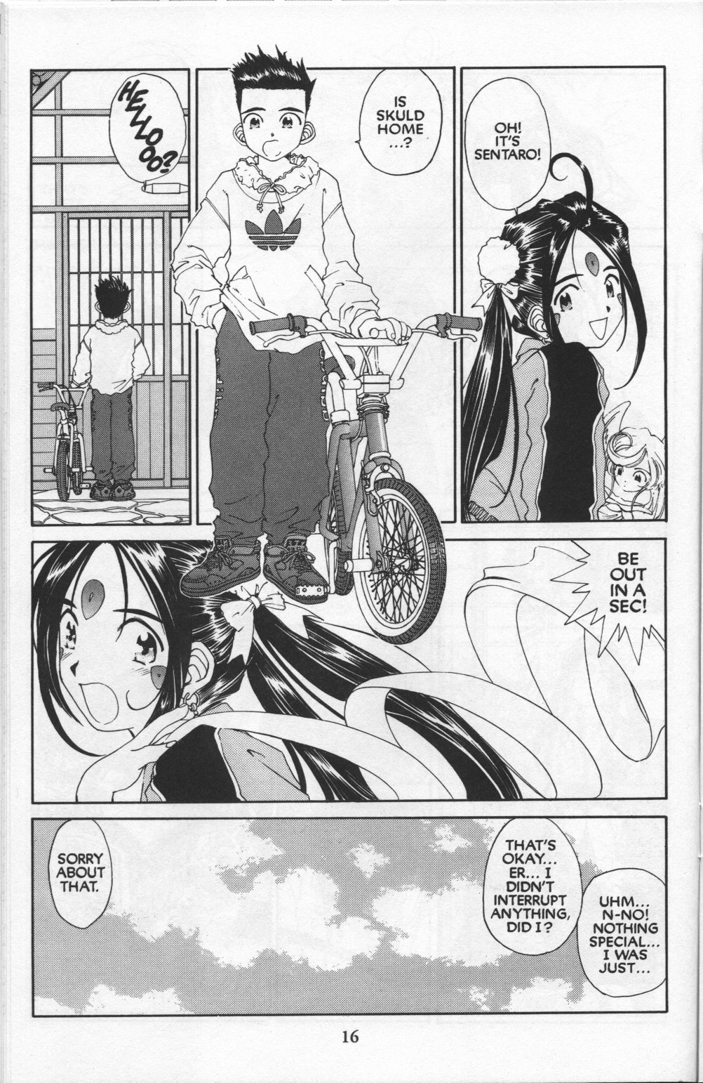 Ah! My Goddess Chapter 79 page 17 - Chapter 79: Pretty in Scarlet