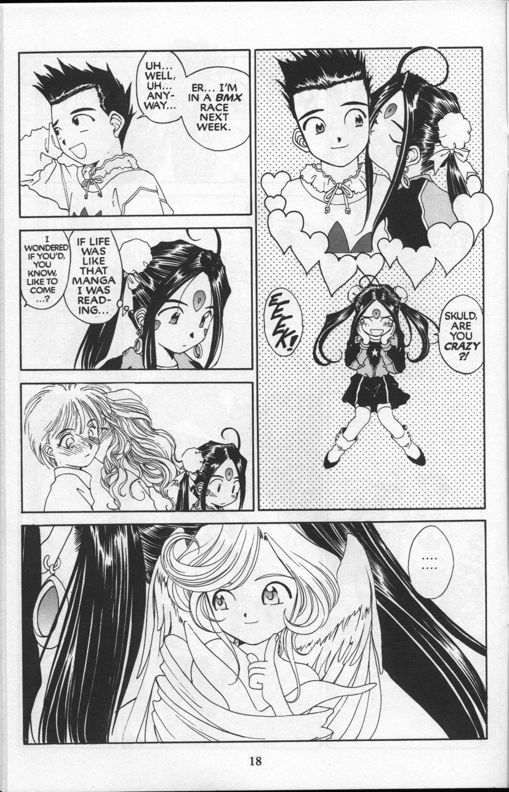 Ah! My Goddess Chapter 79 page 19 - Chapter 79: Pretty in Scarlet