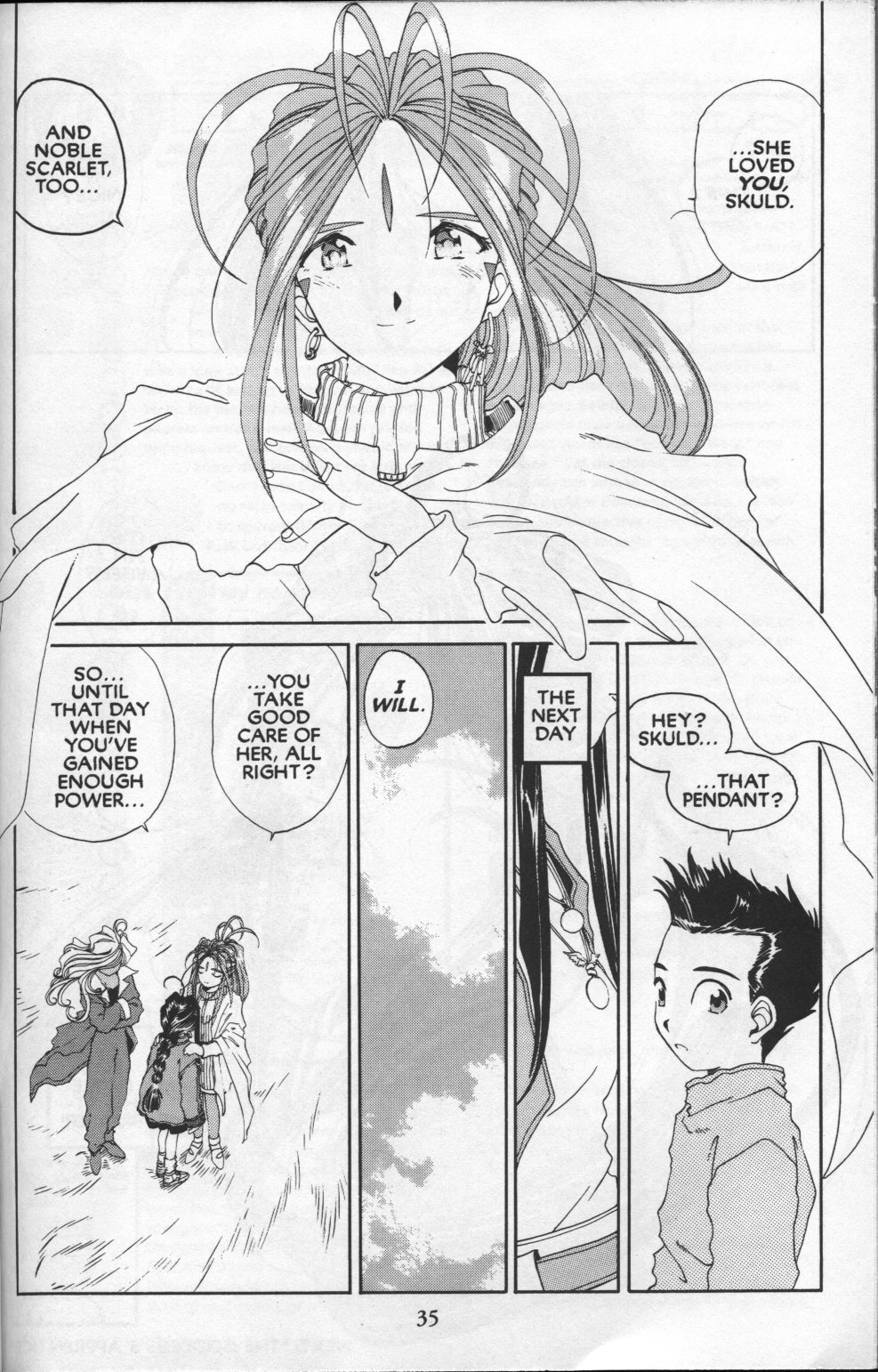 Ah! My Goddess Chapter 79 page 36 - Chapter 79: Pretty in Scarlet