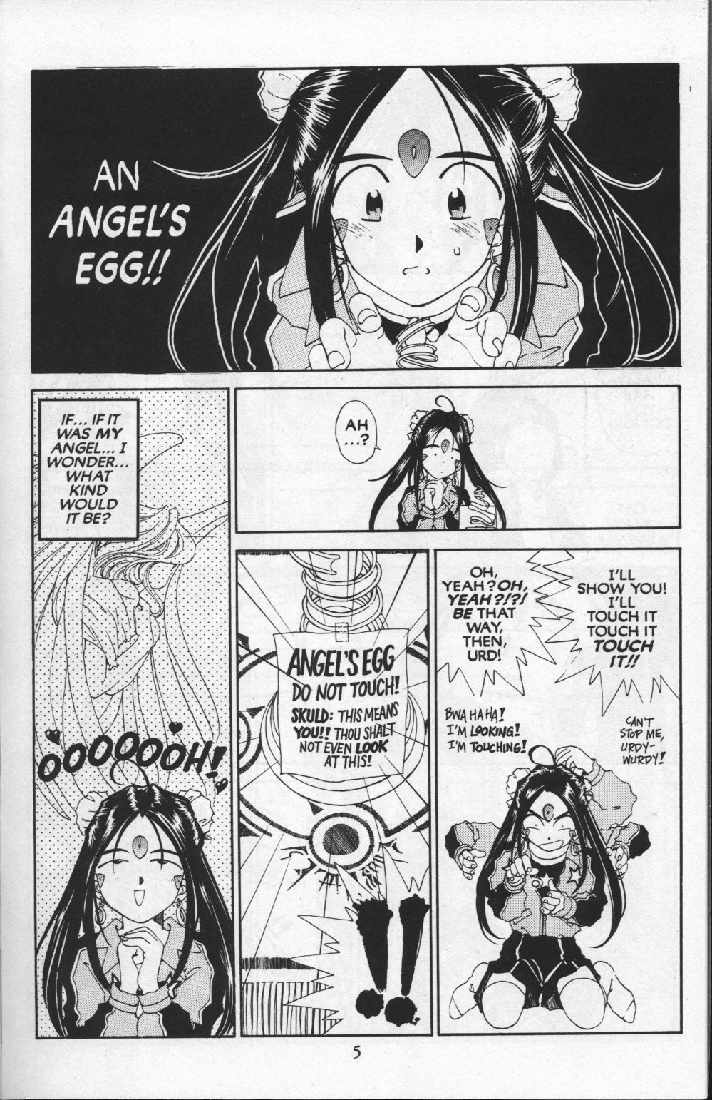 Ah! My Goddess Chapter 79 page 6 - Chapter 79: Pretty in Scarlet