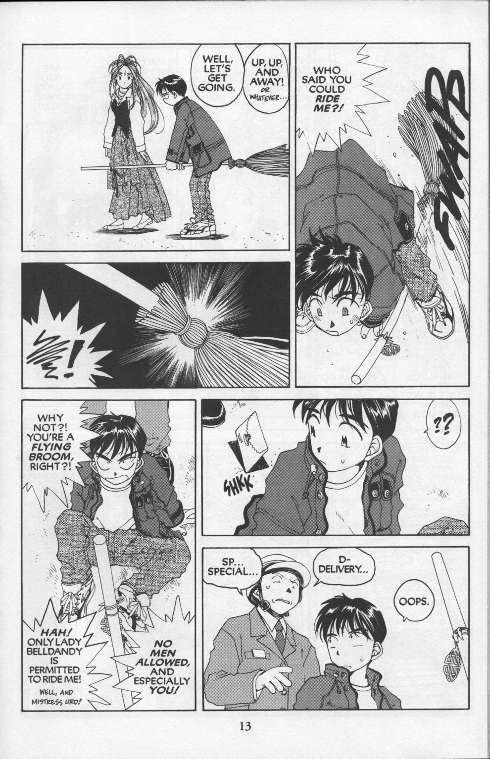 Ah! My Goddess Chapter 80 page 14 - Chapter 80: The Goddess's Apprentice