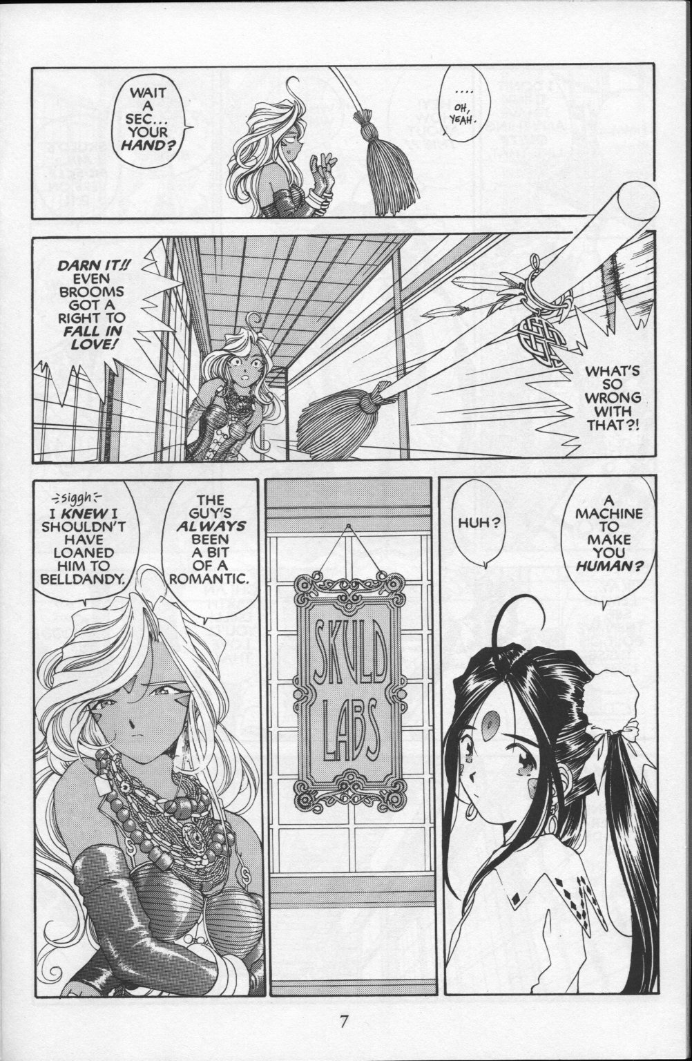 Ah! My Goddess Chapter 80 page 8 - Chapter 80: The Goddess's Apprentice