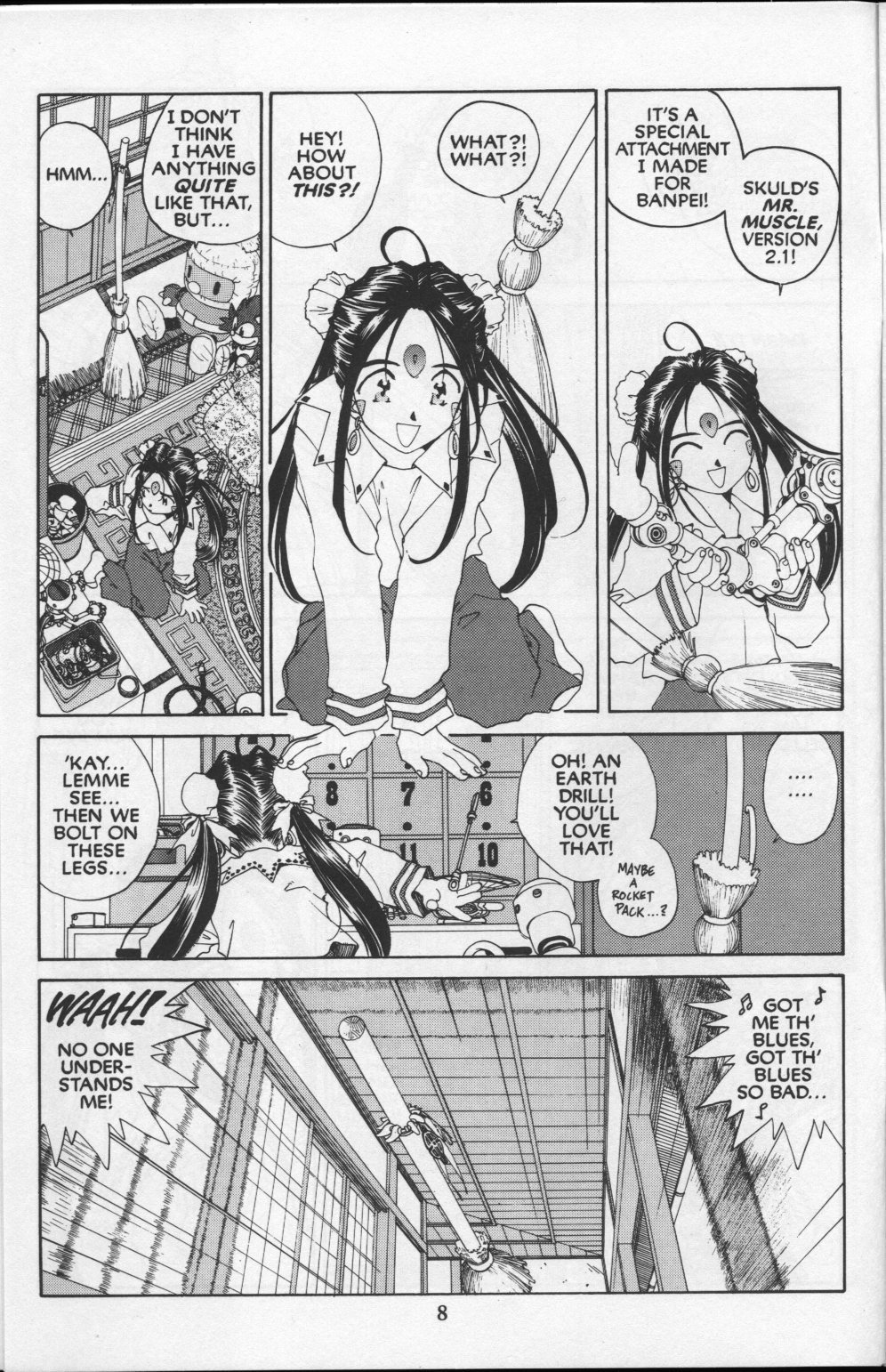 Ah! My Goddess Chapter 80 page 9 - Chapter 80: The Goddess's Apprentice