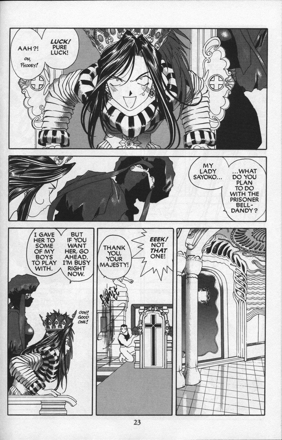Ah! My Goddess Chapter 83 page 25 - Chapter 83: Queen Sayoko #3