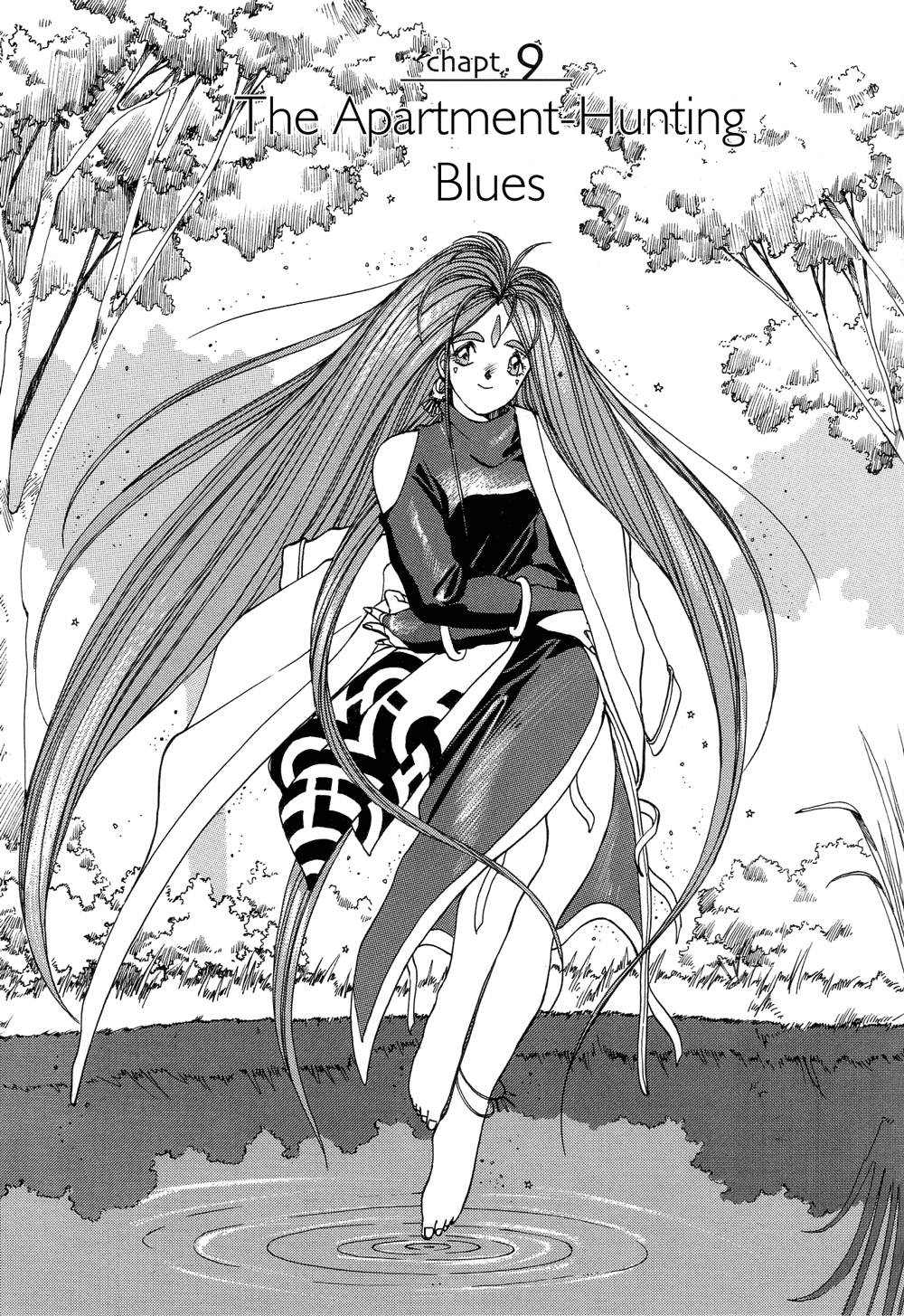 Ah! My Goddess Chapter 9 page 1 - Chapter 9: The Apartment Hunting Blues