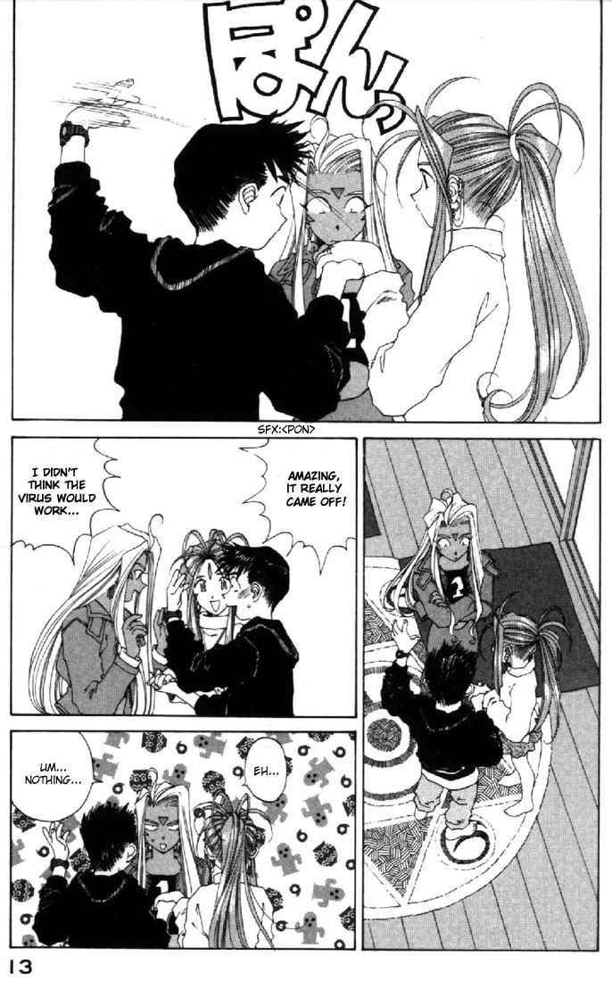 Ah! My Goddess Chapter 91 page 13 - Chapter 91: Let's Hold Hands!