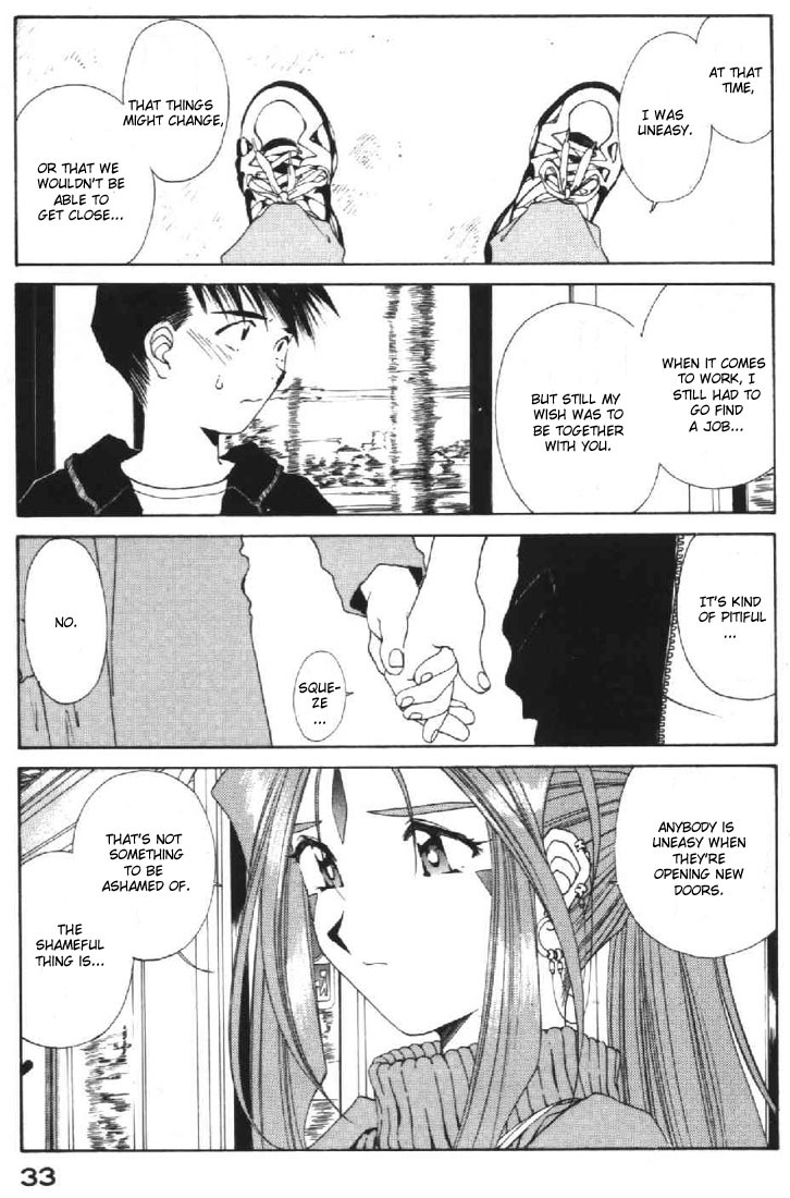 Ah! My Goddess Chapter 91 page 33 - Chapter 91: Let's Hold Hands!