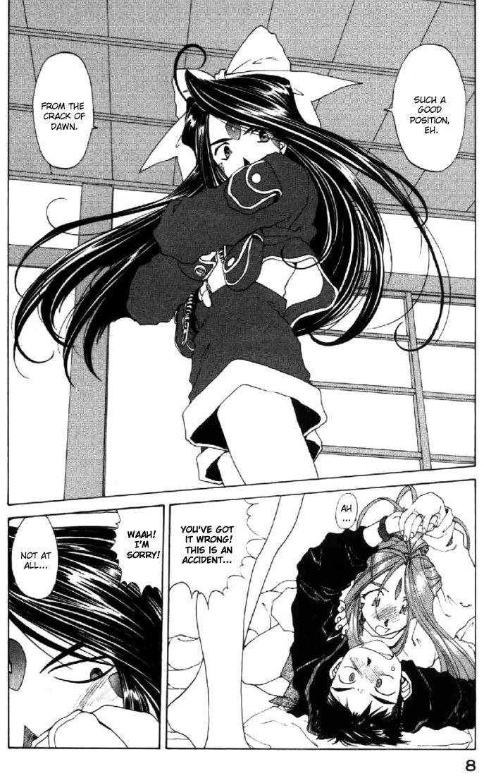 Ah! My Goddess Chapter 91 page 8 - Chapter 91: Let's Hold Hands!