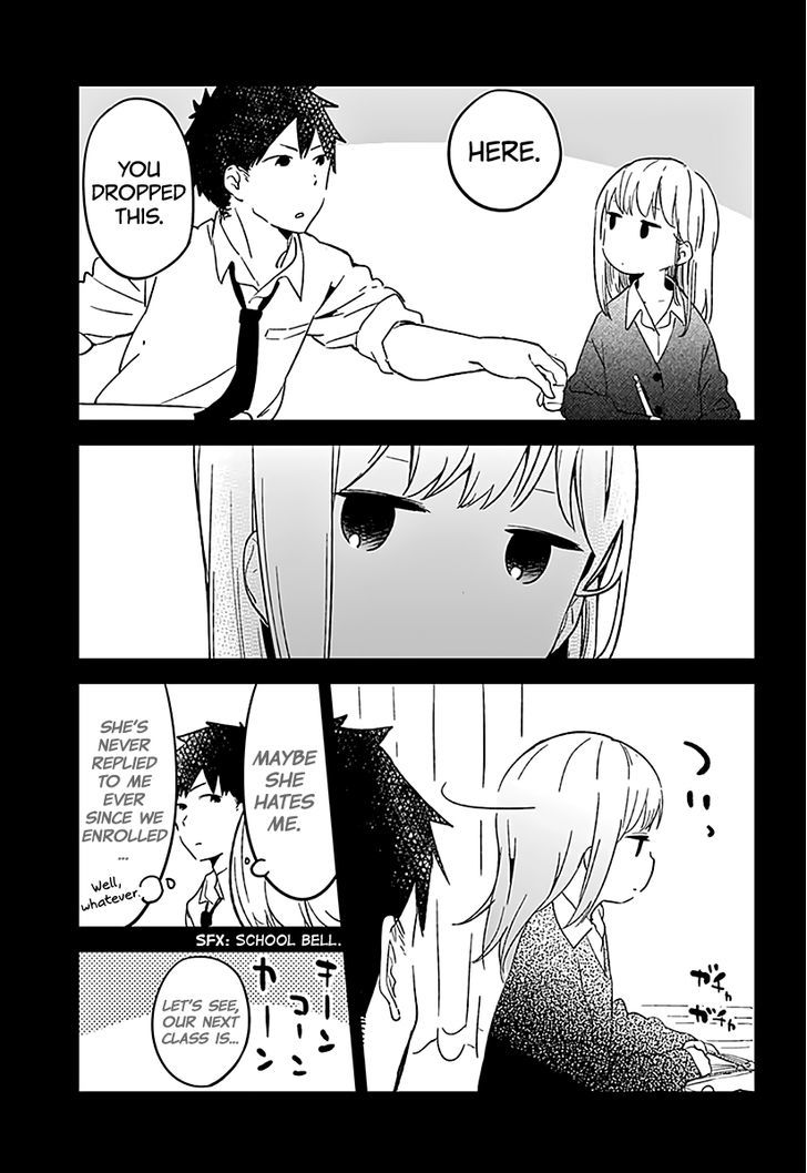 Aharen-san wa Hakarenai Chapter 1 page 6 - Chapter 1