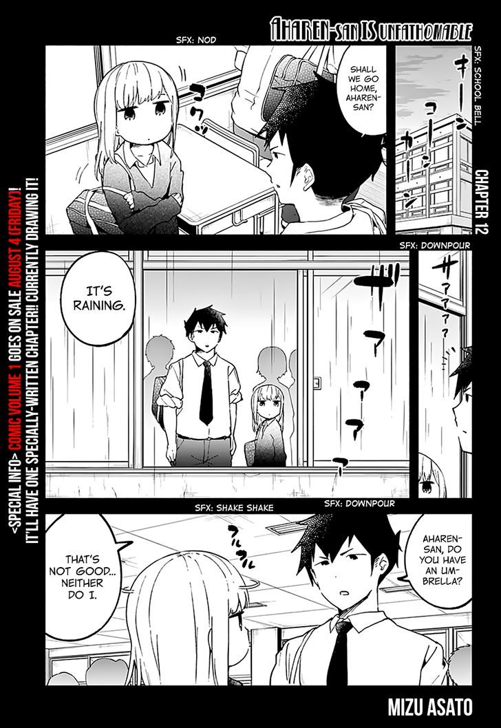 Aharen-san wa Hakarenai Chapter 12 page 2 - Chapter 12