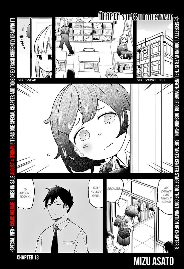 Aharen-san wa Hakarenai Chapter 13 page 2 - Chapter 13