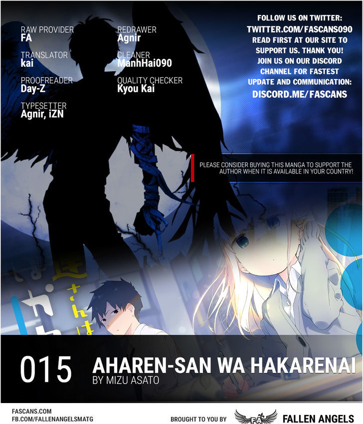 Aharen-san wa Hakarenai Chapter 15 page 1 - Chapter 15