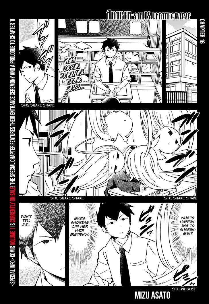Aharen-san wa Hakarenai Chapter 16 page 4 - Chapter 16