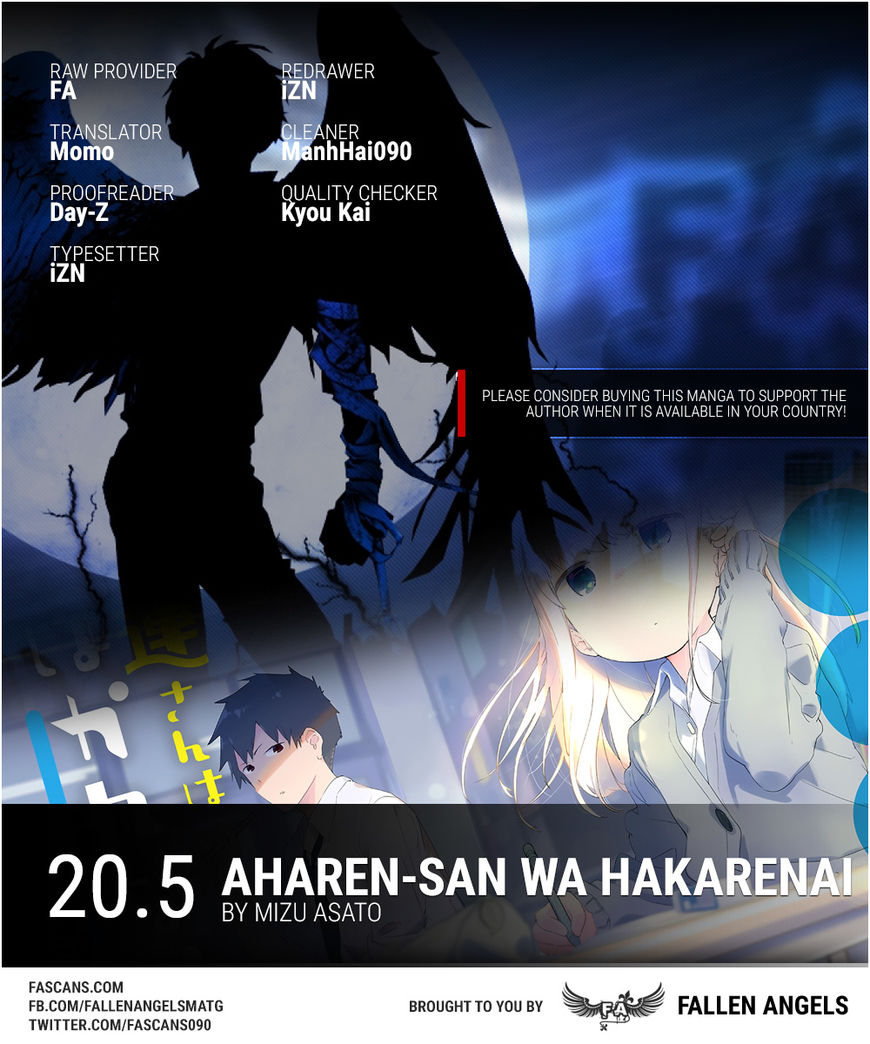 Aharen-san wa Hakarenai Chapter 20.5 page 1 - Chapter 20.5 : Omake