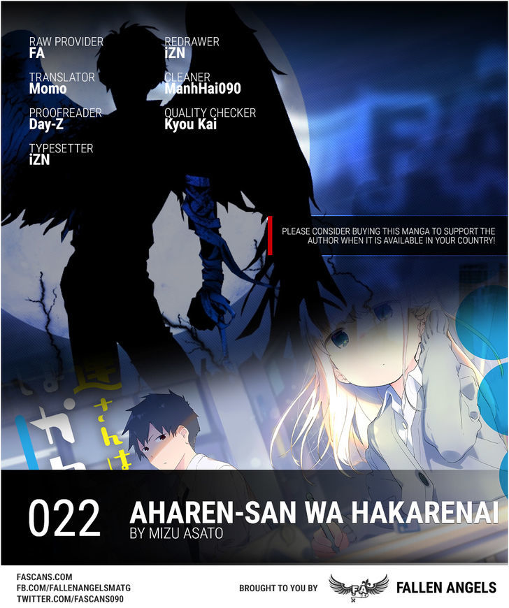 Aharen-san wa Hakarenai Chapter 22 page 1 - Chapter 22