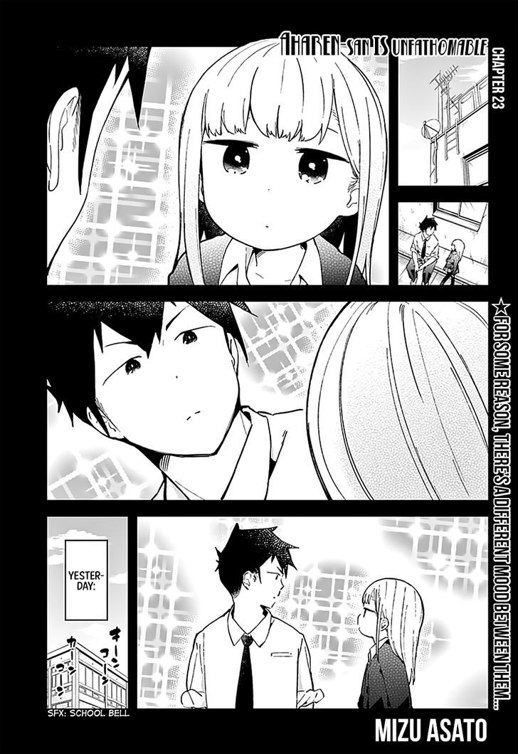 Aharen-san wa Hakarenai Chapter 23 page 3 - Chapter 23