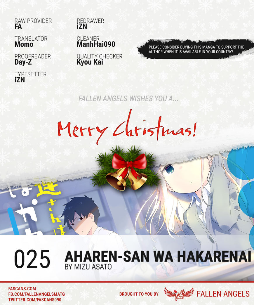 Aharen-san wa Hakarenai Chapter 25 page 1 - Chapter 25
