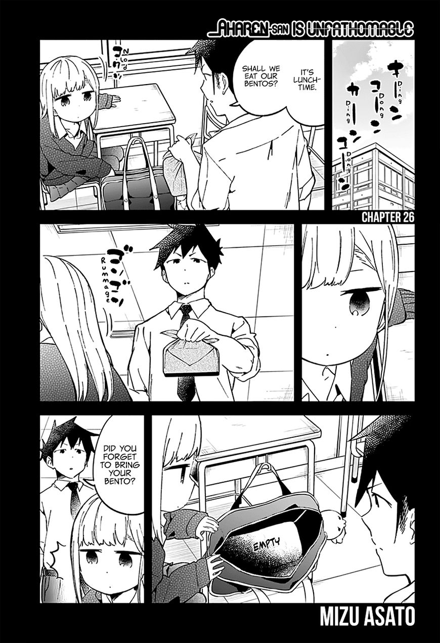 Aharen-san wa Hakarenai Chapter 26 page 4 - Chapter 26