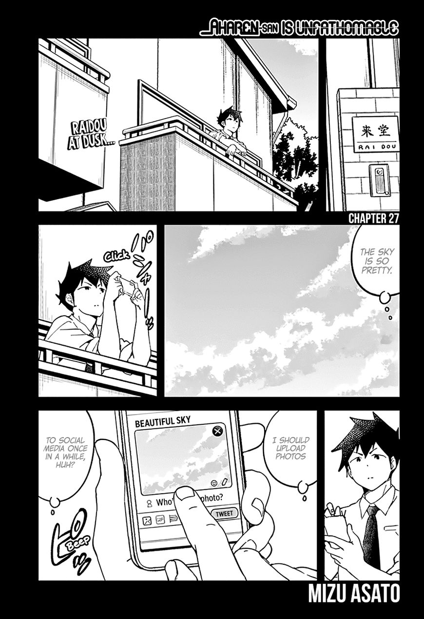 Aharen-san wa Hakarenai Chapter 27 page 4 - Chapter 27