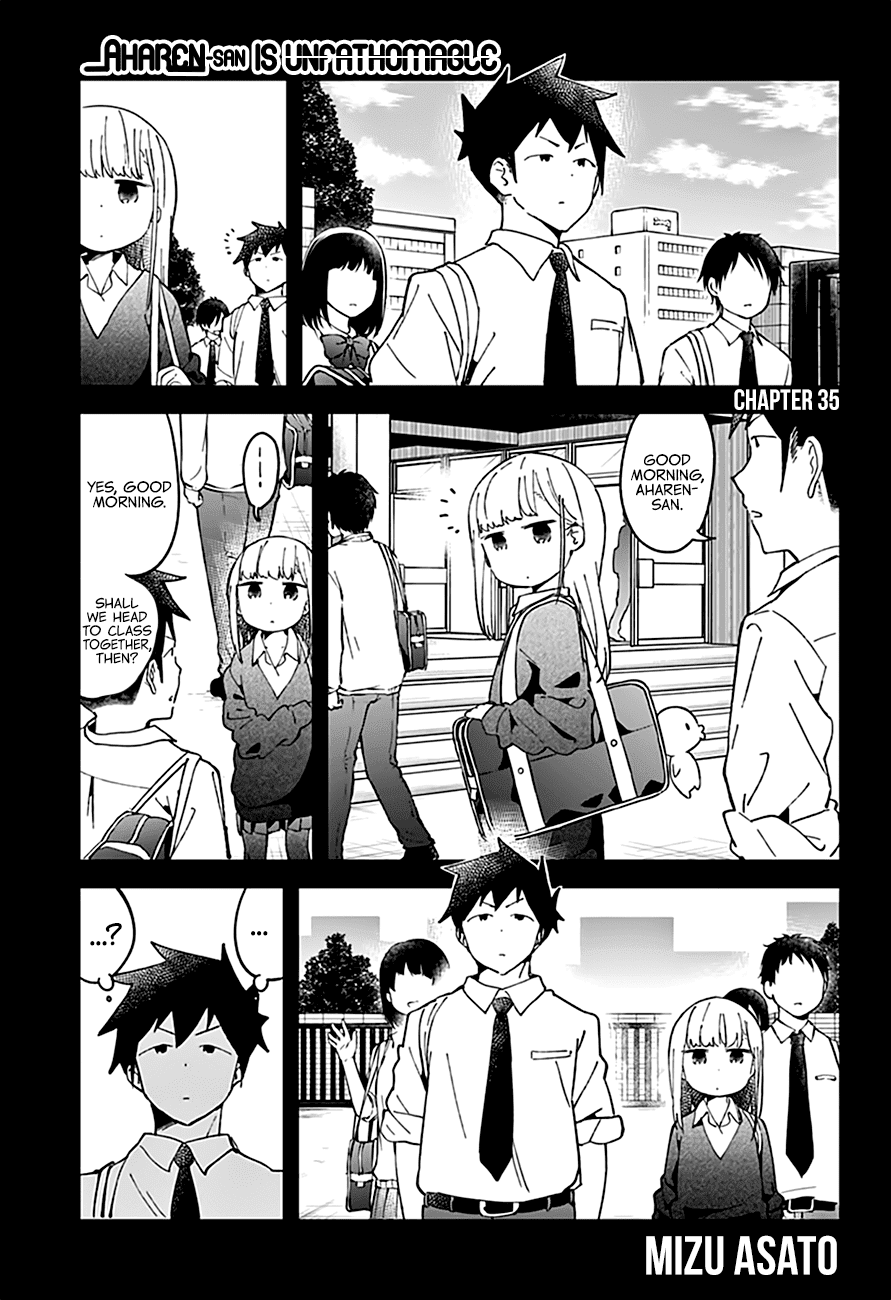 Aharen-san wa Hakarenai Chapter 35 page 3 - Chapter 35