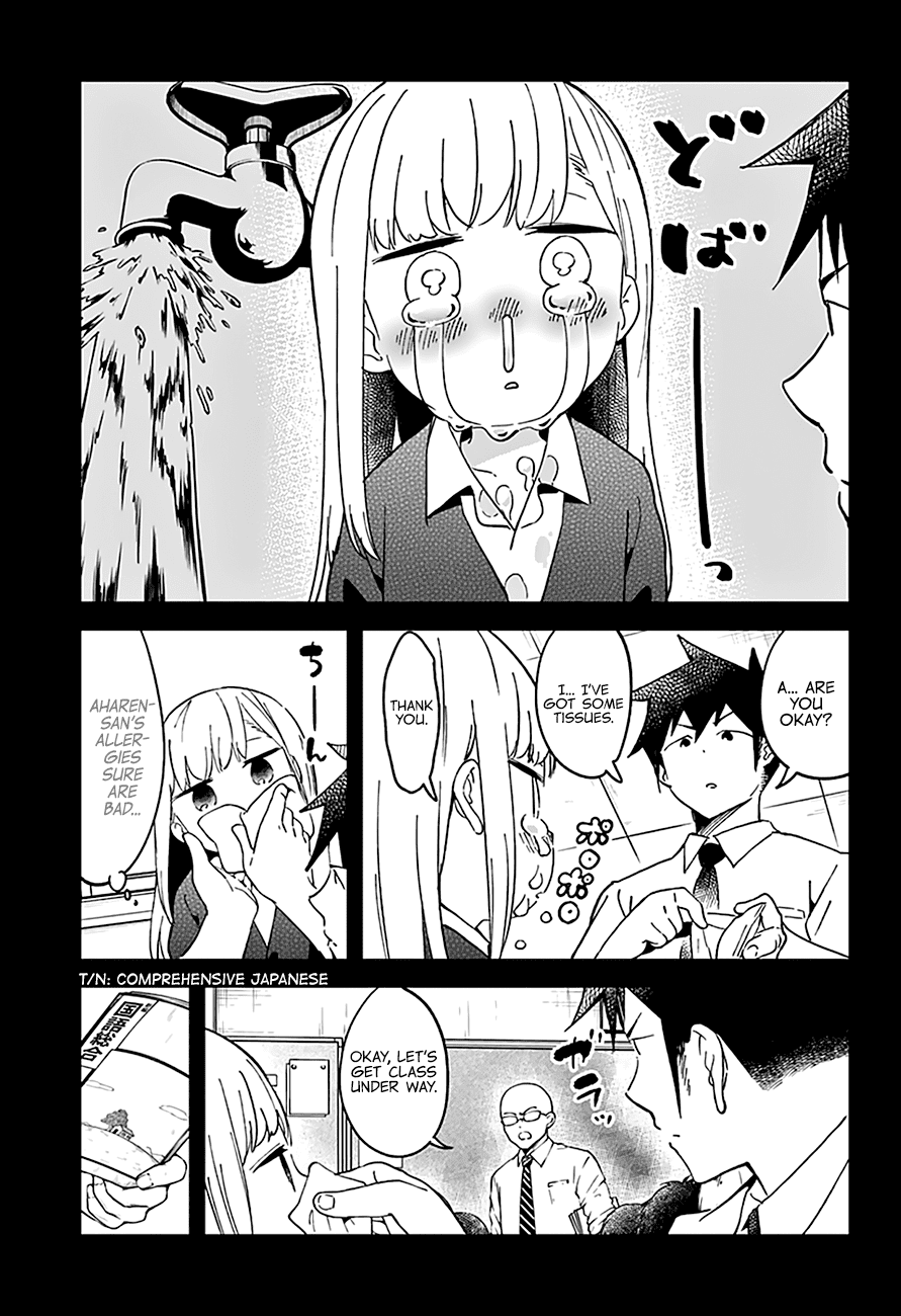 Aharen-san wa Hakarenai Chapter 37 page 7 - Chapter 37