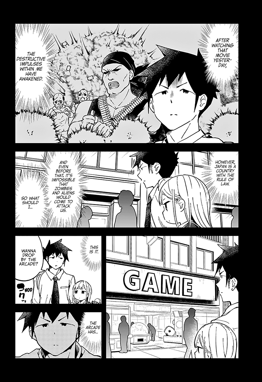 Aharen-san wa Hakarenai Chapter 38 page 4 - Chapter 38