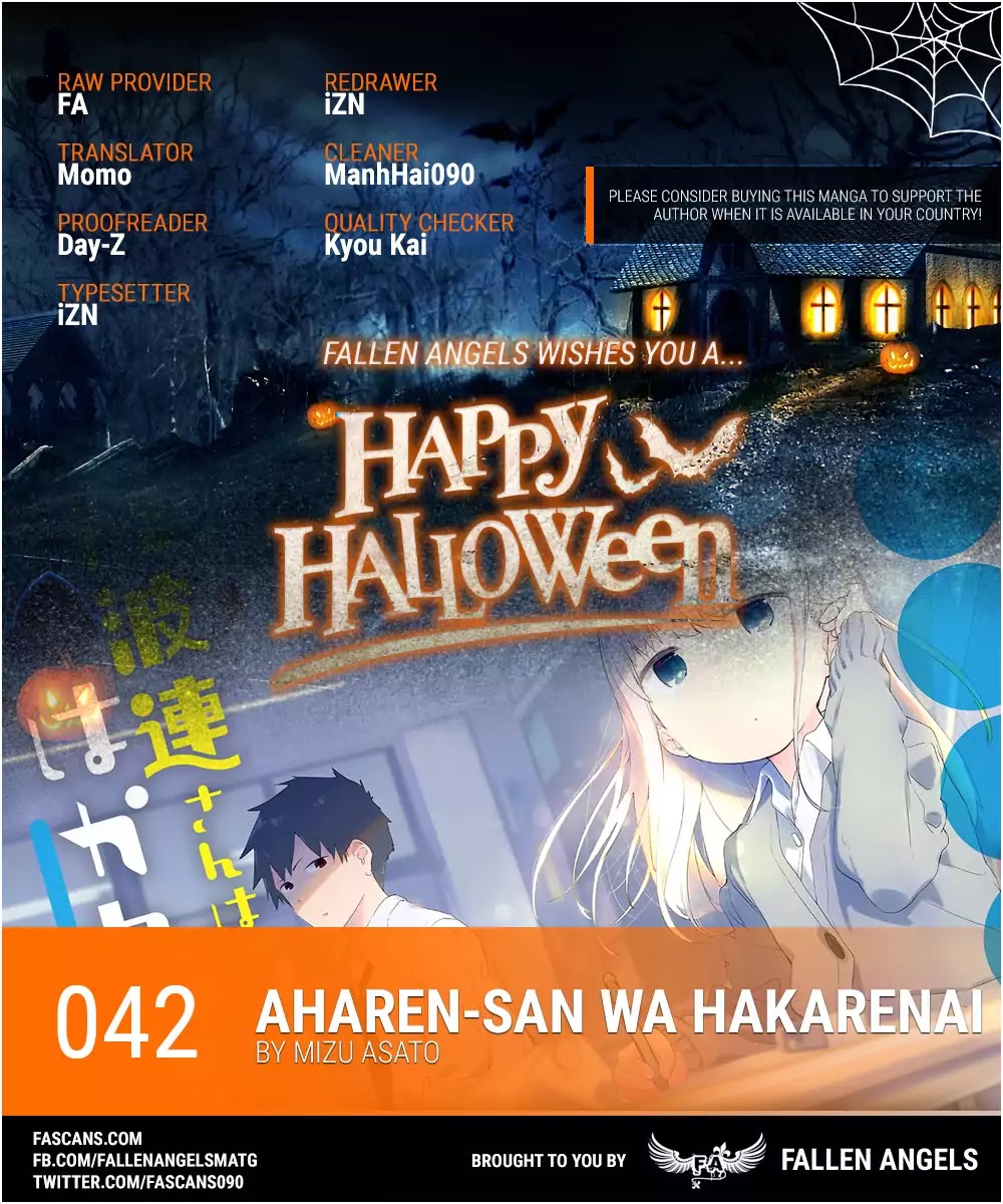 Aharen-san wa Hakarenai Chapter 42 page 1 - Chapter 42