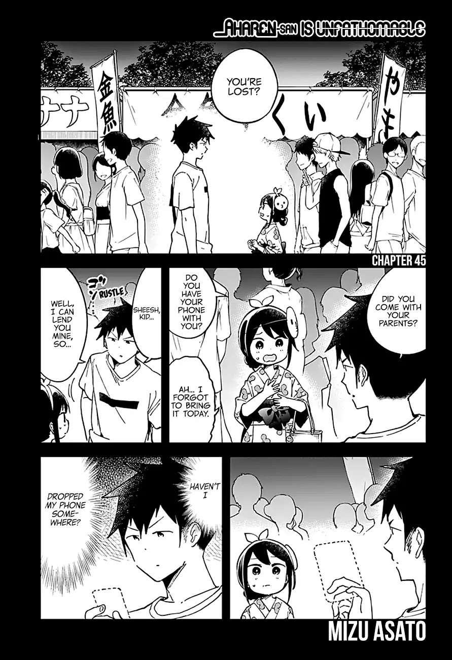 Aharen-san wa Hakarenai Chapter 45 page 3 - Chapter 45