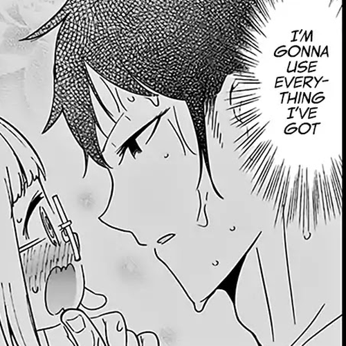 Aharen-san wa Hakarenai Chapter 48.5 cover