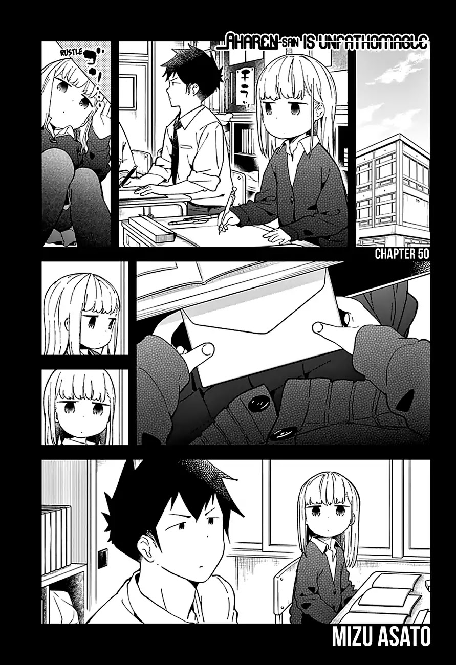 Aharen-san wa Hakarenai Chapter 50 page 3 - Chapter 50