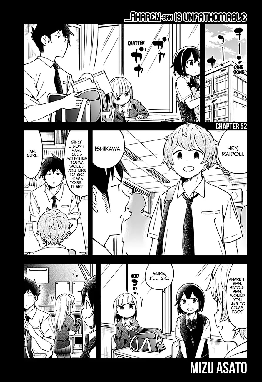 Aharen-san wa Hakarenai Chapter 52 page 3 - Chapter 52
