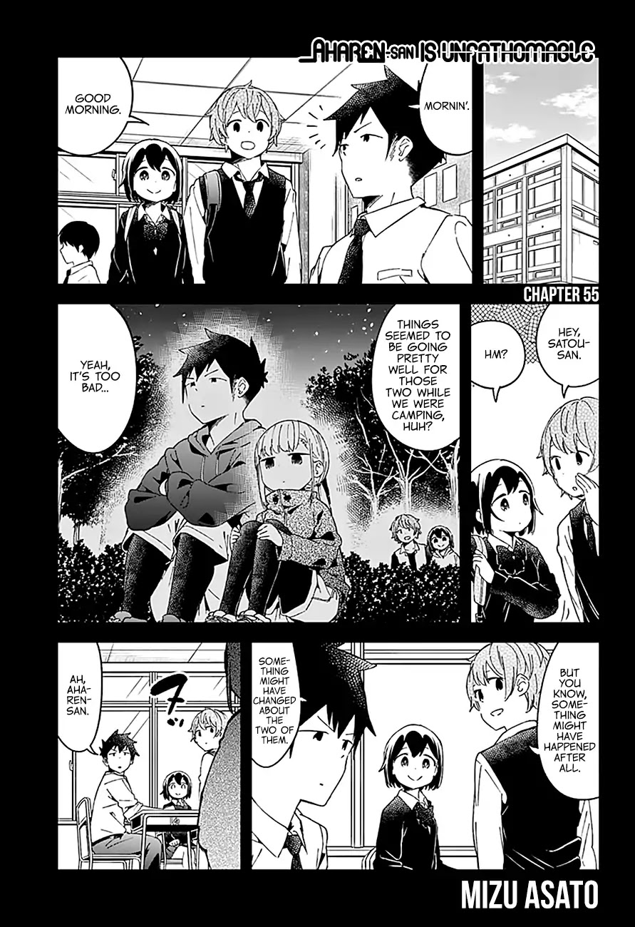 Aharen-san wa Hakarenai Chapter 55 page 3 - Chapter 55