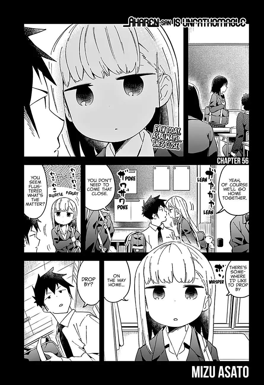 Aharen-san wa Hakarenai Chapter 56 page 3 - Chapter 56