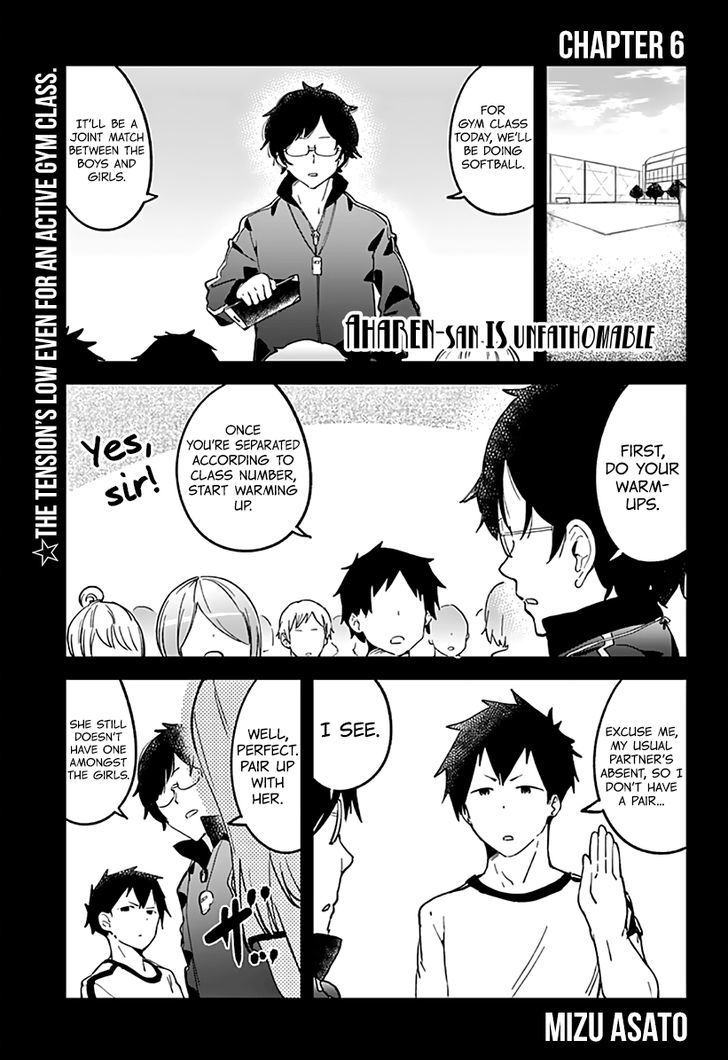 Aharen-san wa Hakarenai Chapter 6 page 3 - Chapter 6