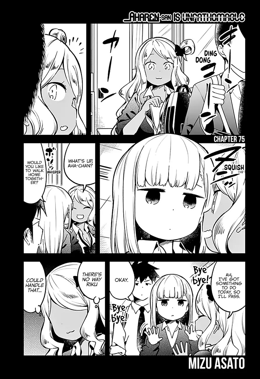 Aharen-san wa Hakarenai Chapter 75 page 2 - Chapter 75