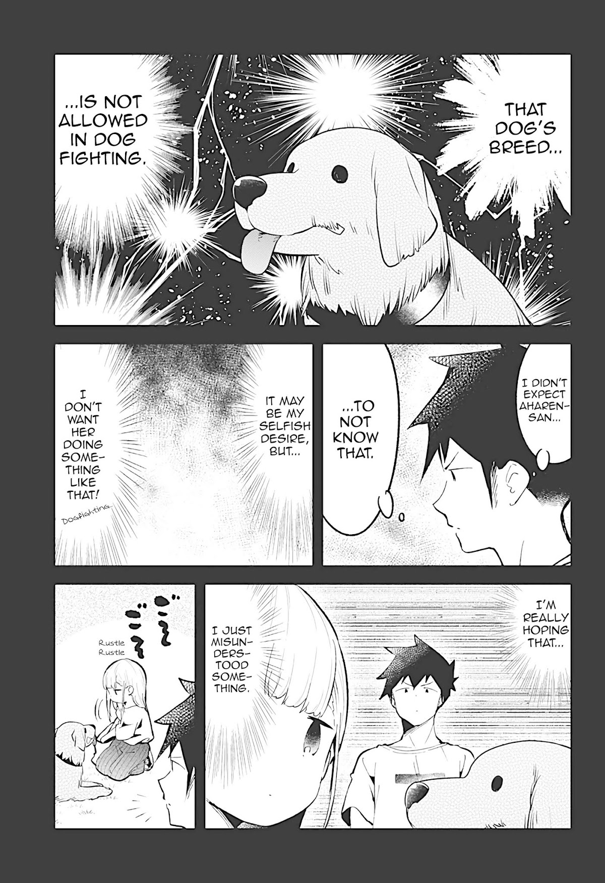 Aharen-san wa Hakarenai Chapter 79 page 3 - Chapter 79
