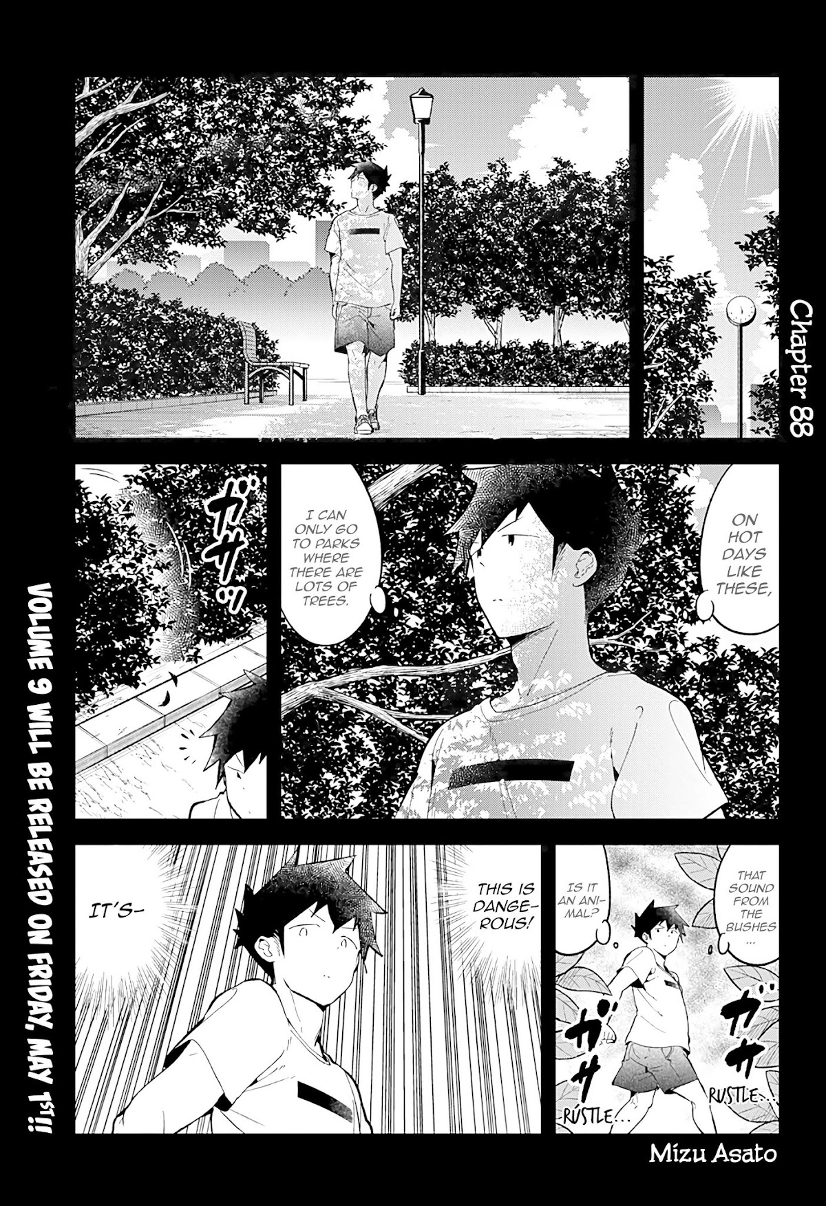 Aharen-san wa Hakarenai Chapter 88 page 1 - Chapter 88