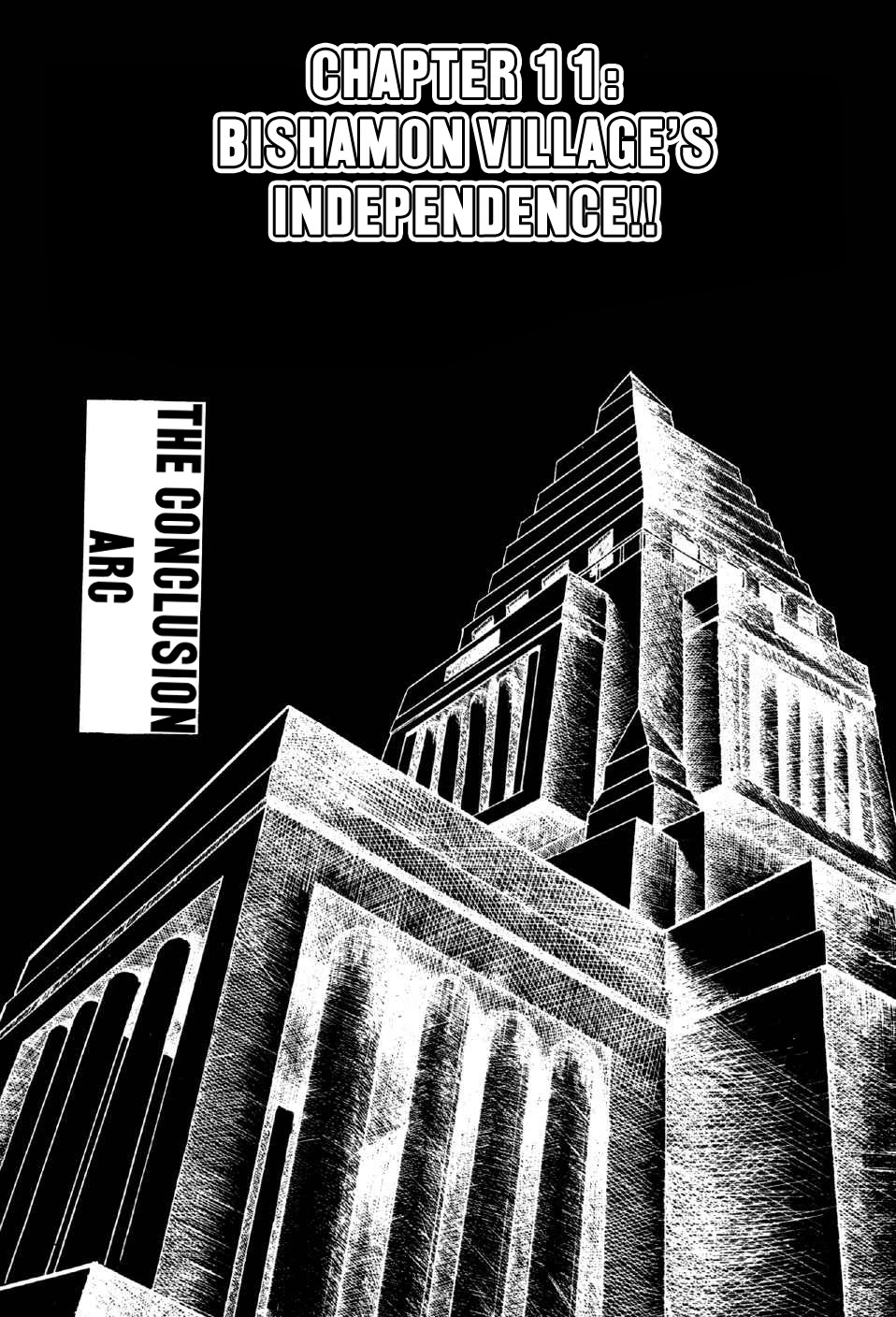 Ahh!! Bishamon High School Chapter 11 page 1 - Chapter 11: Bishamon Village's Independence!! [END]